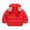 Red, variant on Toddler Boys Winter Coat Boys Puffer Jacket Zip up Long Sleeve Thicken Windproof Down Jacket Hooded Jackets Clothes for 12-24 Months Old Girl