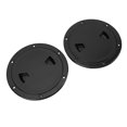 thumbnail image 1 of 6 Inch Boat Round Inspection Deck Plate Durable Cover Marine Yacht Access ABS Rubber Material, 1 of 7