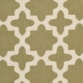 thumbnail image 3 of SAFAVIEH Courtyard Amanda Geometric Indoor/Outdoor Area Rug, Green/Beige, 9' x 12', 3 of 4