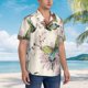 thumbnail image 3 of Balery Flying Butterflies-1 Camisas hawaianas de manga corta para hombre, camisas playeras de corte holgado, camisas de vacaciones con botones,3X-Large, 3 of 7