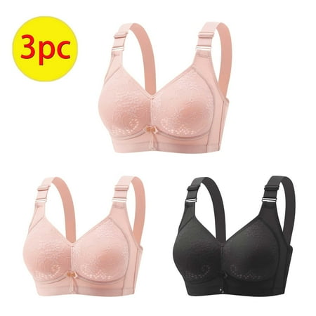 LLYWEY Sleep Bras for Women Discounts Wireless Push up Bras Ladies Longline Bra Style-669 Women Multiway Bra Feature Adult Female T-Shirt Sports Bras Pinks 40B