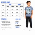 thumbnail image 6 of Pro Athlete Boys Sweatsuit Set Short Sleeve Crewneck Graphic Tees & Tricot Jogger Sweatpants 4 Piece, 6 of 7
