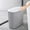 Gray, variant on Upgraded Trash Can – Press-to-Open Flip Lid – White Home Storage and Organization