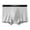Gray, variant on Mens Underwear Digital Printing Breathable Close Fitting Underpants Comfortable Boxers Man Underwear Blue L