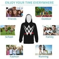 thumbnail image 4 of W-W-E Hoodies for Boys Girls, Novelty Hooded Sweatshirt with Pocket, Kids Unisex 3D Print Pullover Hoodies, 7-20 Year, 4 of 8
