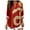 Red, variant on Long Sleeve Shirts for Women V Neck Shirt Boho Multi Style Blouse Novelty Graphic Plus Size Pullover Tops Beach Vacation Clothes White S
