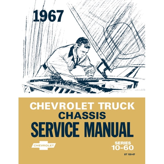 Detroit Iron OEM 1967 Chevy Truck Chassis Service Manual - Series 10-60