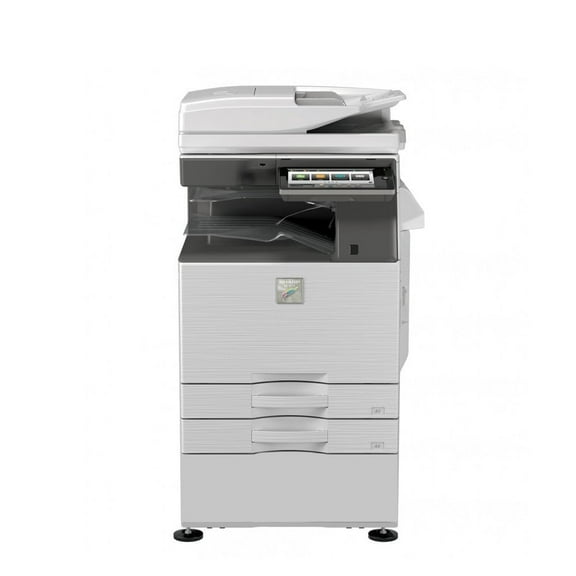Pre-Owned Used Sharp MX-4070N Color Laser Multifunction Copier - 40ppm, SRA3/A3/A4/A5, Print, Copy, Scan, Email, Auto Duplex, Network, Wireless, Mobile Printing, 2 Trays, Stand