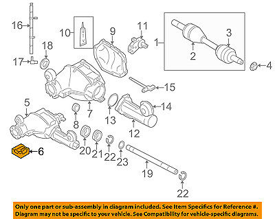 Jeep CHRYSLER OEM 05-07 Grand Cherokee Front Axle-Damper 52114554AB