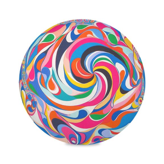 15.4inch Round Placemats, DIY Printing Design, Suitable for Kitchen, Table Party Decoration Pattern