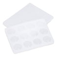 thumbnail image 4 of 2pcs Fondant Molds 12 Signs Round Soft Elastic Reusable Inadhesive Design Silicone Chocolate Cake Mold for Baking, 4 of 8