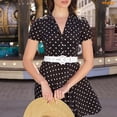 thumbnail image 3 of WHIPPY Women's Wide Leather Belt for Jeans Pants Dresses Ladies Belts with Round Buckle, 3 of 7
