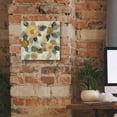 thumbnail image 5 of Epic Graffiti 'Neutral Floral II' by Silvia Vassileva, Canvas Wall Art, 12"x12", 5 of 8