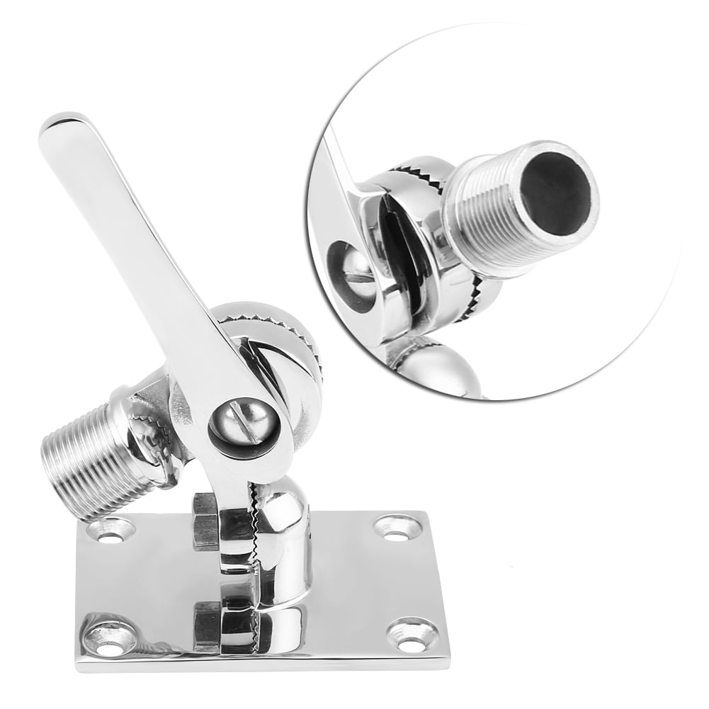 LYUMO Marine Antenna Base Mount, Dual Axis Antenna Base Mount,Marine