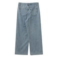 thumbnail image 4 of PEASKJP Mens Jeans Relaxed Fit Straight Leg Stretch Jeans for Men Comfort Superflex Pants (Blue,XL), 4 of 5