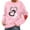 Pink, variant on Valentine's Sweatshirt for Women 2026 Love Heart Graphic Pullover Crewneck Long Sleeve Tops Valentines Sweatshirt Black L