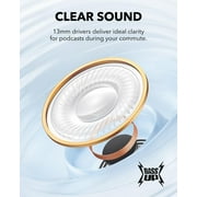 Soundcore K20i by Anker, Semi-in-Ear Earbuds, Bluetooth Wireless, White, New