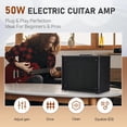 thumbnail image 2 of Amplificador para Guitarra Eléctrica Ktaxon 50W con Parlante de 10" AUX y Salida para Audífonos, 2 of 7