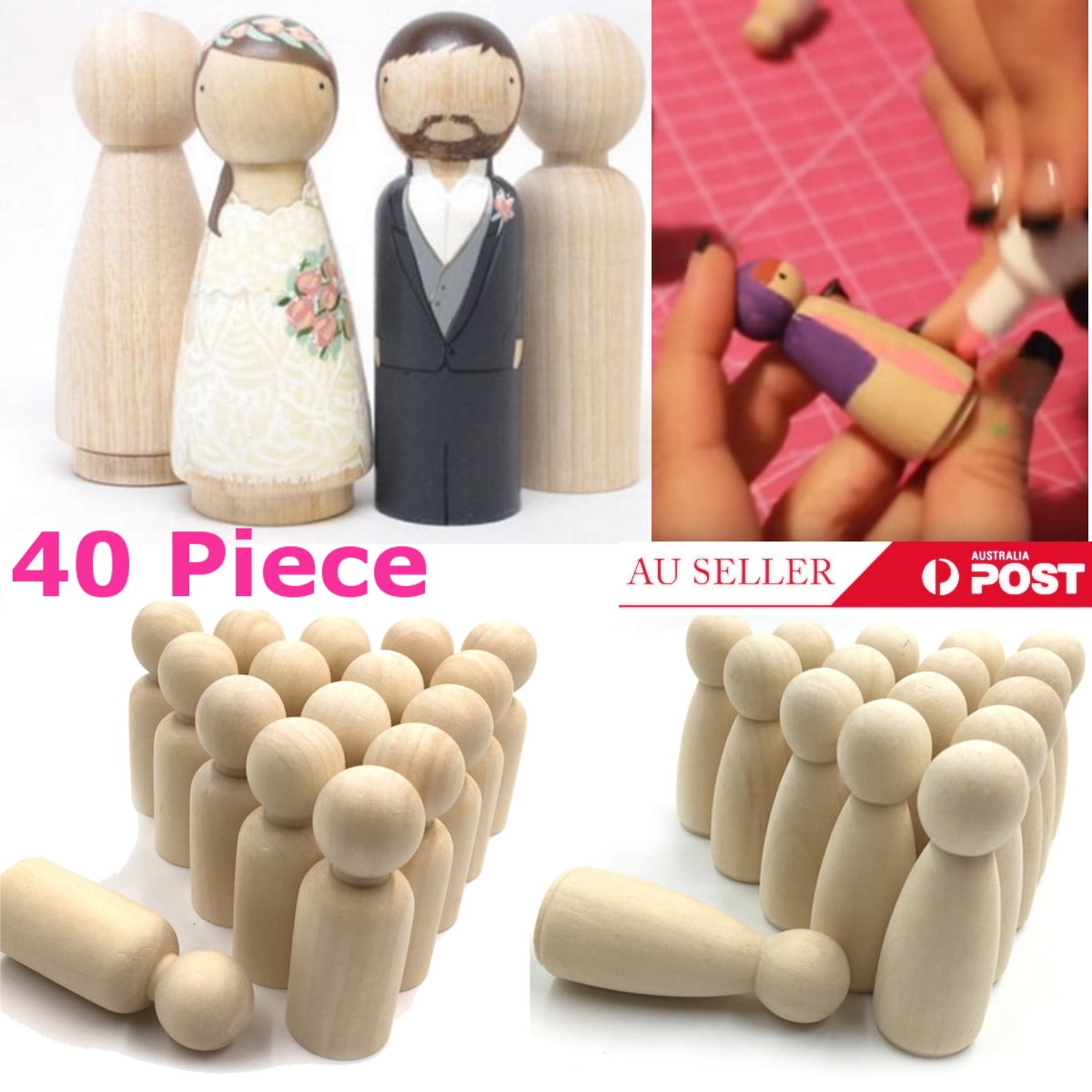little wooden figures