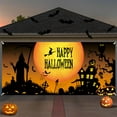 thumbnail image 3 of Halloween Garage Banner Scary Theme Multiple Sizes Cloth Material Weather Resistant Easy to Install for Halloween Party Outdoor Indoor Home Decoration, 3 of 3