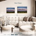 thumbnail image 4 of Elephant Stock Grand Teton Mist Wall Art - Horizontal Canvas Wall Art - Living Room Wall Decor - Nature Canvas - Green And Purple Decor - 36" x 24", 4 of 8