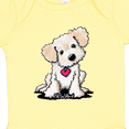 thumbnail image 4 of Inktastic Cream Doodle Pup Boys or Girls Baby Bodysuit, 4 of 5