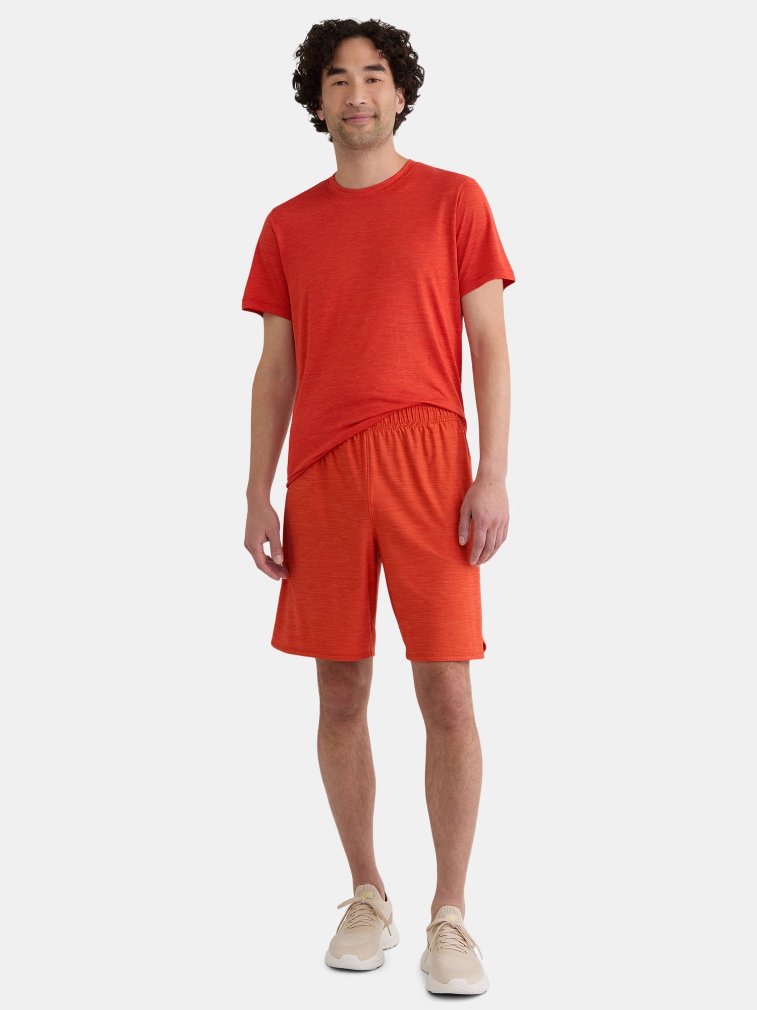 Athletic Works Men’s & Big & Tall Men’s Active Performance Jersey Tee Shirt, Sizes XS-5XL