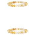 thumbnail image 3 of Brazalete decorativo elástico de piedra natural Sonducket estilo chino 6 mm 2Conjunto, 3 of 6