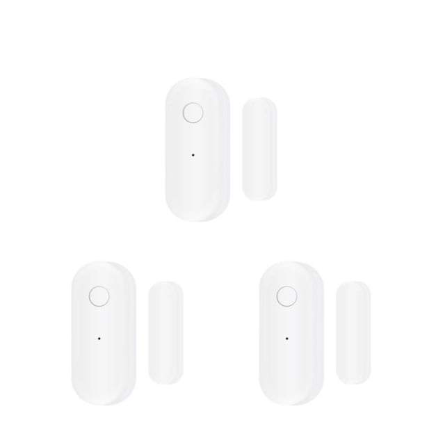 Tuya Smart Door Sensor Window Sensor Door Magnetic Alarm Detector Independent Magnetic Sensor Work With Alexa ,Consistent Performance
