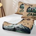 thumbnail image 4 of Erosebridal Happy Camping Twin Quilt Set for Boys Girls, Cartoon RV Car Twin Coverlet Set, 2-Piece, 4 of 7