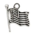 thumbnail image 4 of 40pcs Colgantes de Plata Antigua Bandera de Estados Encantadores Resultados de, 4 of 8