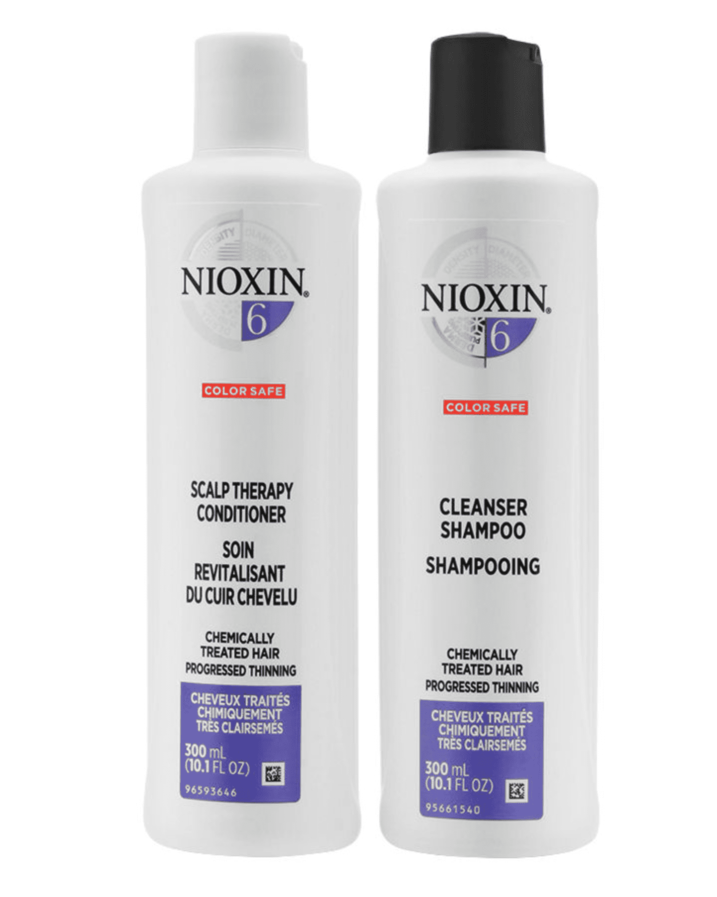 Allergisk At adskille Skulle Nioxin System 6 Duo Cleanser Shampoo + Scalp Therapy Conditioner -  Chemically Treated Hair | Progressed Thinning | Color Safe 2 x 10.1oz -  Walmart.com