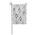 thumbnail image 1 of POGLIP Funky Rhombus Abstract Drawn Endless Geometric Geometrical Graphic Graphical Garden Flag Decorative Flag House Banner 12x18 inch, 1 of 1