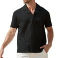 thumbnail image 1 of TIEVOSA Chemise d'Été pour Homme de Plage Rafraîchissante Décontractée Mode à Manches Courtes, 1 of 5