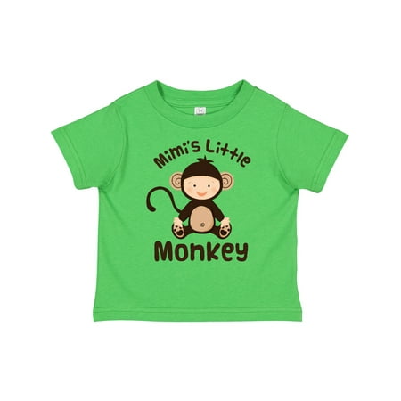 

Inktastic Mimi Little Monkey Grandchild Gift Toddler Boy or Toddler Girl T-Shirt