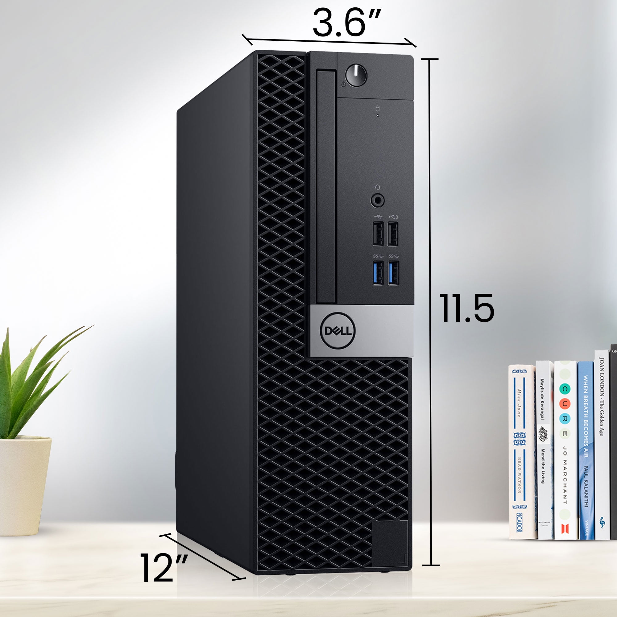 Restored Dell OptiPlex SFF Desktop PC Computer Intel i5-8500 8th Gen, 16GB Ram 1TB SSD Built-in Wi-Fi Windows 11 Professional (Refurbished)
