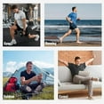 thumbnail image 4 of 3 Pack Mens T Shirts Dry Fit Gym Tops for Men Crew Neck Running Top Moisture Wicking Active Athletic Short Sleeve Shirts Plain Workout Shirts, 4 of 5