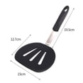 thumbnail image 2 of Raspador flexible resistente al calor hasta 315 °C fabricado en silicona y acero inoxidable, el mejor raspador de silicona, ideal para tortillas, hamburguesas, etc. redondo, 2 of 5