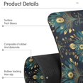 thumbnail image 4 of Yayeee Faucet Mat for Kitchen Sink 14.7" Diatomite Long Splash Guard Pad, Gold Peacock Pattern, 4 of 7