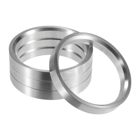 Unique Bargains 4pcs OD 75mm to ID 66.1mm Aluminum Alloy Vehicle Hub Centric Rings Wheel Bore Center Spacer