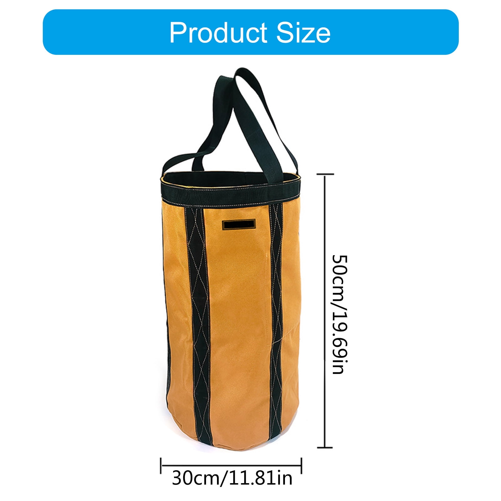 RUISINERY Tool Bag Bucket Linemen Bag Aerials Grunt Bag Utility Sacks Tool Organizers for Welders Ironworkers and Linemen