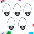thumbnail image 2 of Miangastore Cache-Oeil de Pirate Noir 5 Pcs 3.1 x 2.4 x 0.1 Po, 2 of 8