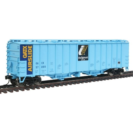 - Walthers HO Scale 50' 2-Bay Airslide Covered Hopper Italgrani GACX #57096