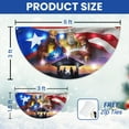 thumbnail image 3 of FLAGWIX Three Kings, Three Wise Men, Nativity Of Jesus, Puerto Rico Solar Led Fan Flag TPT1295SL - USA Flags Decor Indoor Outdoor, 3 of 5