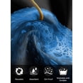 thumbnail image 7 of Blue Fruit Cloth Napkins Set of 4 Reusable Dinner Napkins, Modern Minimalist Decor Black Background Cocktail Napkin Washable Table Napkins for Wedding/Holiday Party/Baby Shower 20"x20", 7 of 7