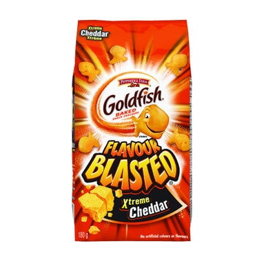 Pepperidge Farm Goldfish Extreme Cheddar Crackers, 180g/6.34 oz