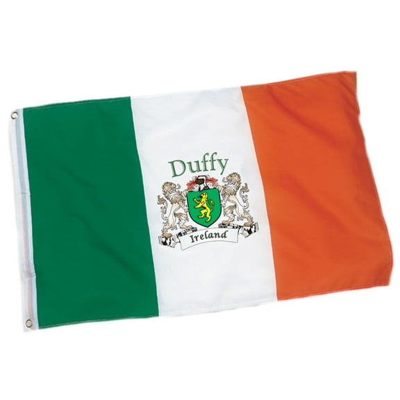 Duffy Irish Coat of Arms Heavy Duty Outdoor Ireland Flag - 2'x3'