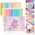 thumbnail image 1 of 50 Premium Colored Pencils for Adult Coloring,Artist Soft Series Lead Cores with Vibrant Colors, 1 of 7
