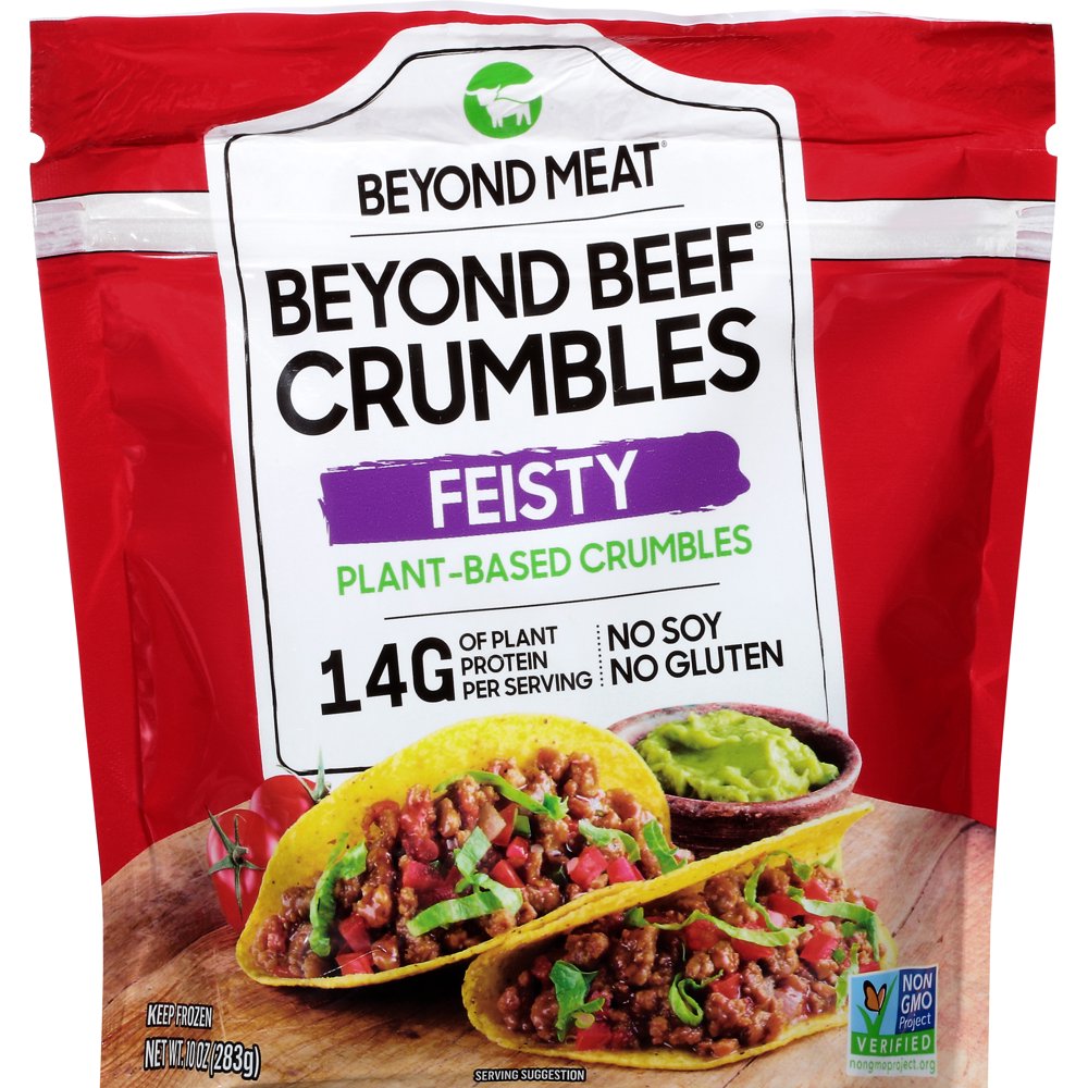 Beyond Meat PlantBased Feisty Crumbles 10 oz Walmart Beyond Meat PlantBased Feisty Crumbles 10 oz Walmart