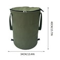 thumbnail image 2 of karymi Outdoor Camping Large-capacity Foldable Portable Trash Can with Cover up to 90% off Gifts for Women Gifts for Men, 2 of 2